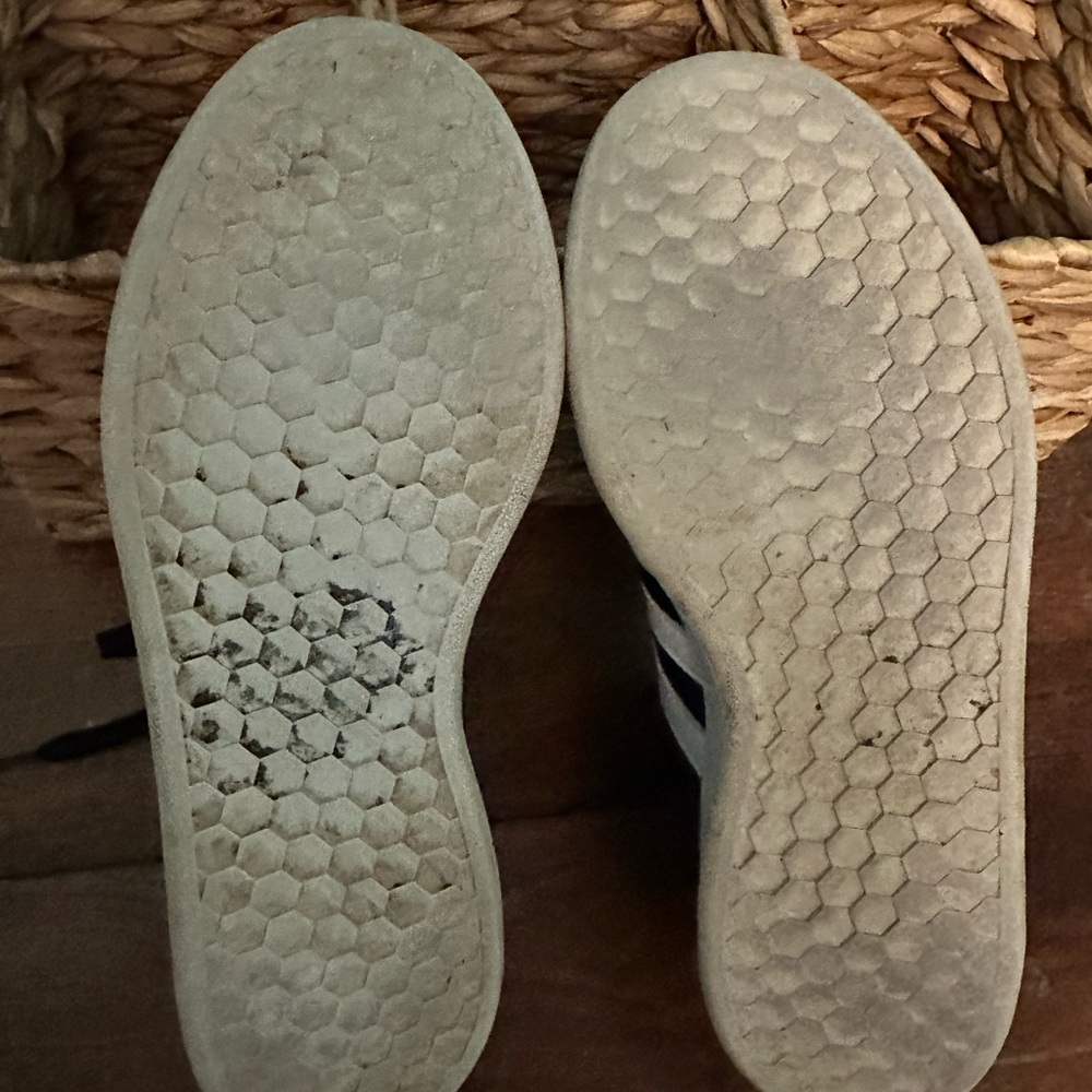 adidas Black and White Low-Top Sneakers - Picture 7 of 7